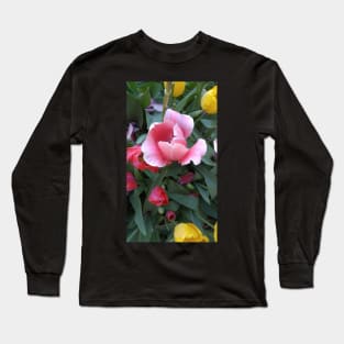 Pink Tulip, Red Tulip Long Sleeve T-Shirt